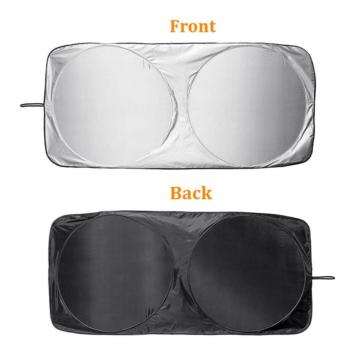 Foldable Car Front Rear Window Windshield Sun Shade Shield Cover Visor UV Block - Growtochoice LLC