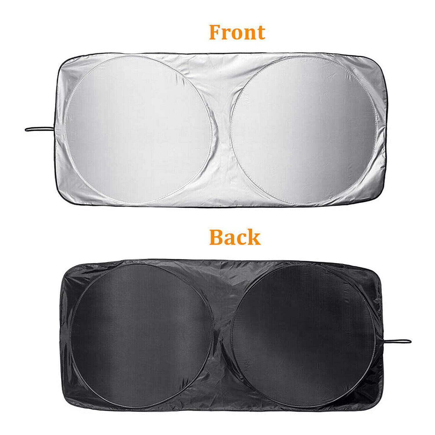 Foldable Car Front Rear Window Windshield Sun Shade Shield Cover Visor UV Block - Growtochoice LLC