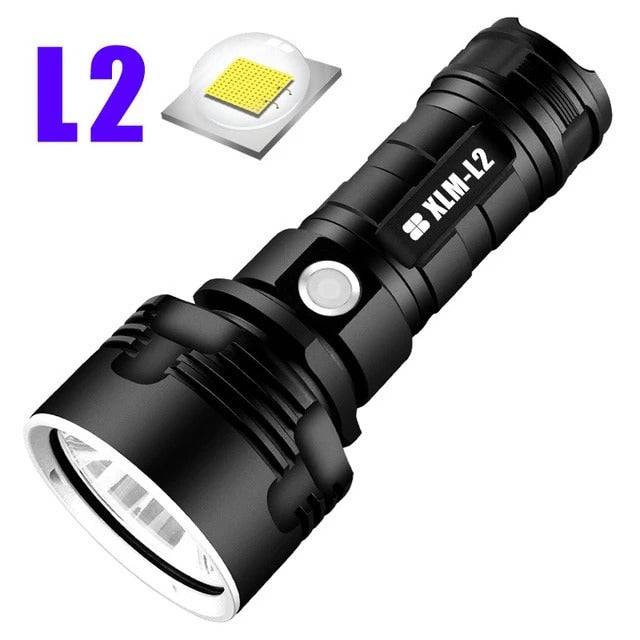 Strong Flashlight Focusing Led Flash Light Rechargeable Super Bright LED Outdoor Xenon Lamp - Growtochoice LLC