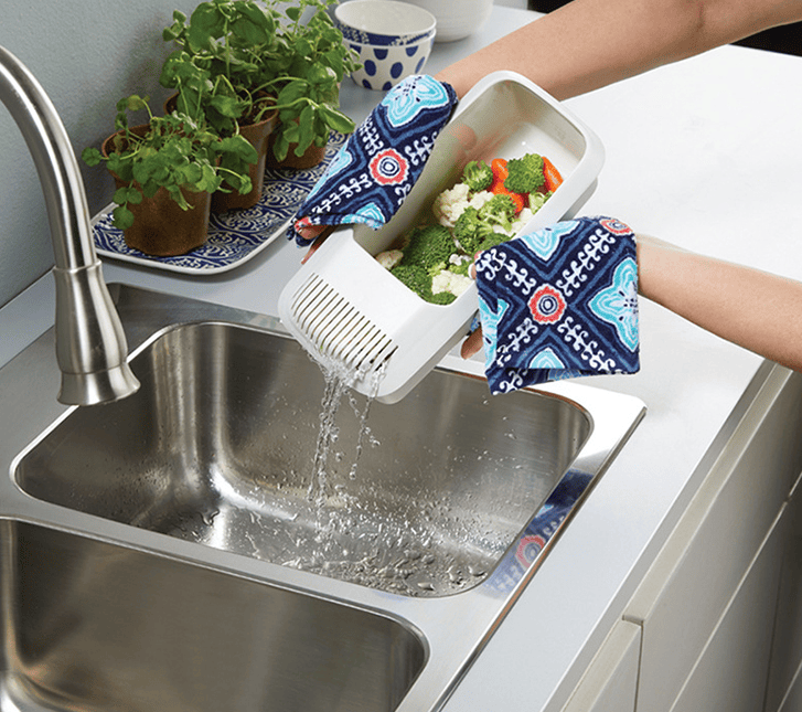 Plastic Kitchen Cooking And Noodles Dual-purpose Plastic Storage Box Kitchen Supplies Gadget Set - Growtochoice LLC