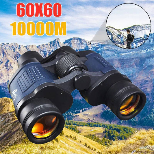 Telescope 60X60 Powerful Binoculars Hd 10000M High Magnification For Outdoor Hunting Optical Scopes Lll Night Vision Fixed Zoom - Growtochoice LLC
