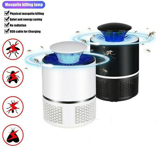 Electric UV Mosquito Killer Lamp Outdoor Indoor Fly Bug Insect Zapper Trap USB - Growtochoice LLC