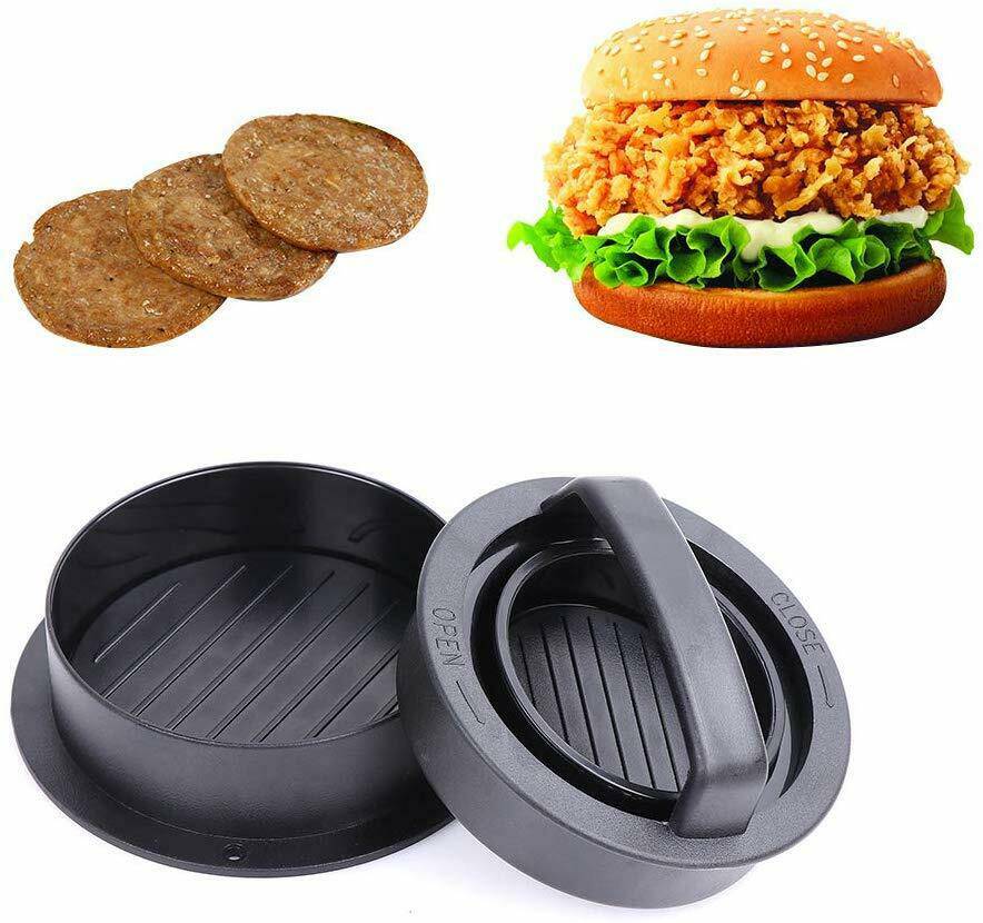 Burger Press Stuffed Patty Maker Mold Slider EASY Homemade Hamburger Making Tool - Growtochoice LLC