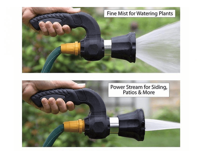 Mighty Power Hose Blaster Nozzle Lawn Garden Car Washing - Growtochoice LLC