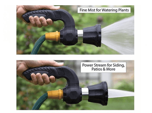 Mighty Power Hose Blaster Nozzle Lawn Garden Car Washing - Growtochoice LLC