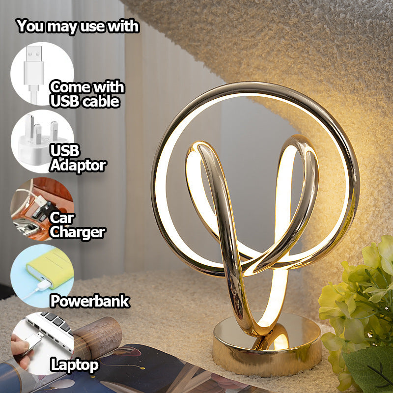 Table Bedroom Bedside Study Desktop Atmosphere Lamps - Growtochoice LLC