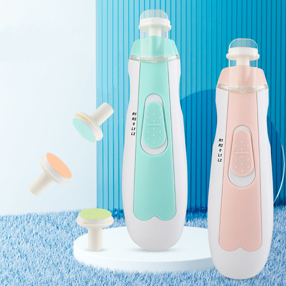 Newborn Nail Clipper Electric Baby Anti-pinch Meat Care Set - Growtochoice LLC