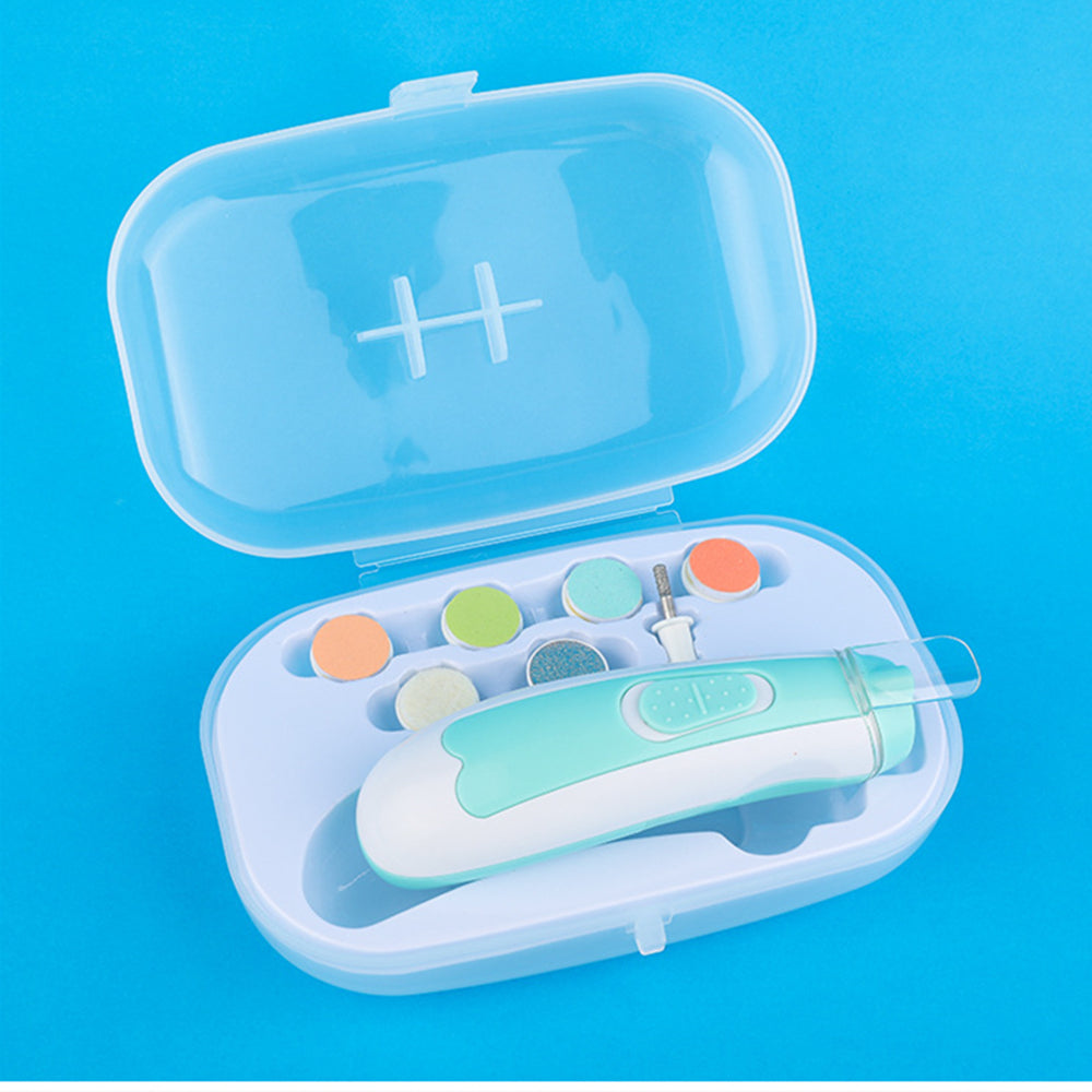 Newborn Nail Clipper Electric Baby Anti-pinch Meat Care Set - Growtochoice LLC