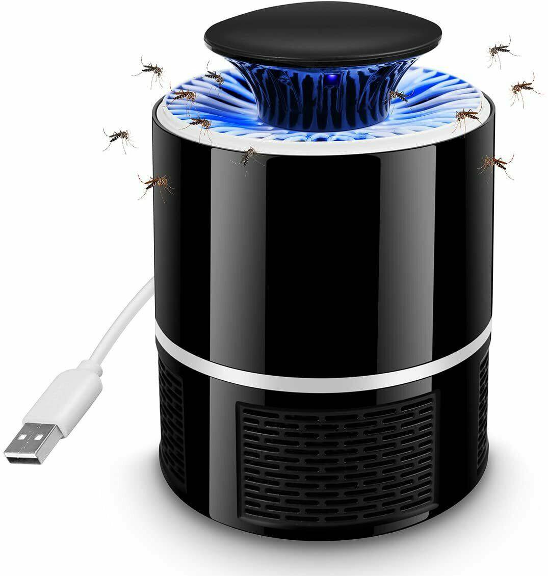 Electric UV Mosquito Killer Lamp Outdoor Indoor Fly Bug Insect Zapper Trap USB - Growtochoice LLC