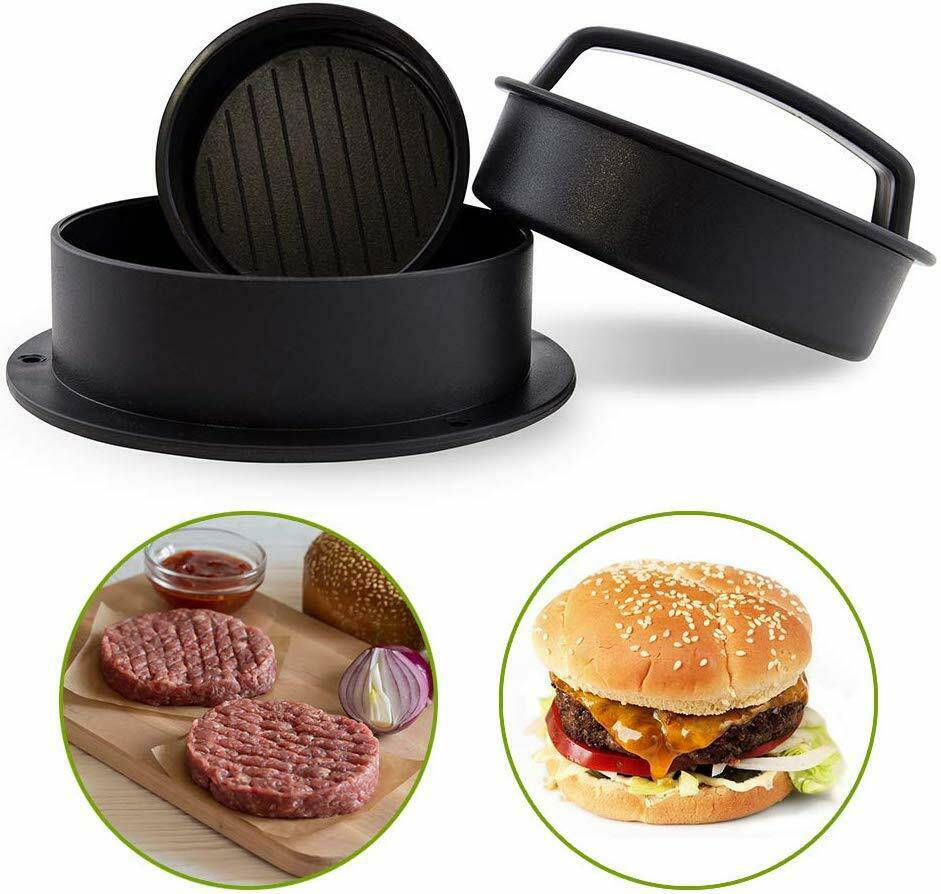 Burger Press Stuffed Patty Maker Mold Slider EASY Homemade Hamburger Making Tool - Growtochoice LLC