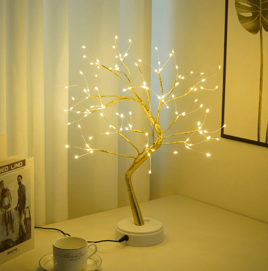 Led Copper Wire Light Bedroom Light - Growtochoice LLC