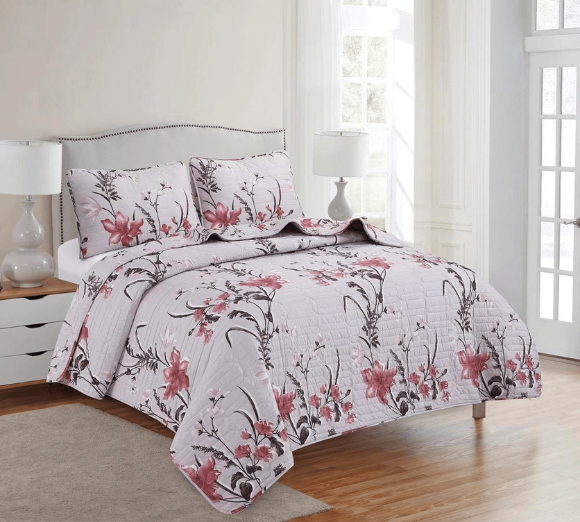 Discover Comfort and Style with the LiveWell 3-Piece Quilt Set - Growtochoice LLC