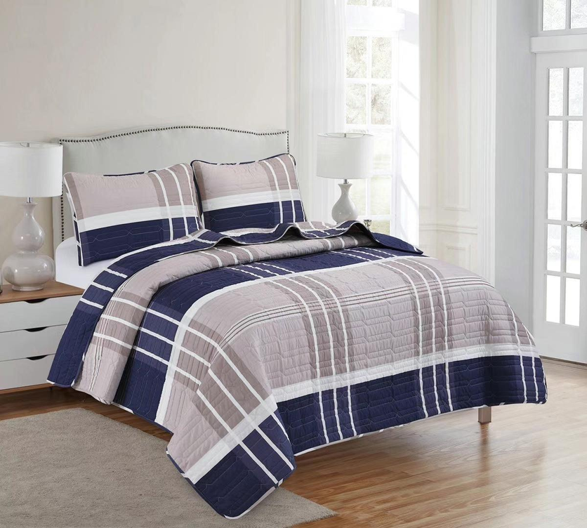 Discover Comfort and Style with the LiveWell 3-Piece Quilt Set - Growtochoice LLC