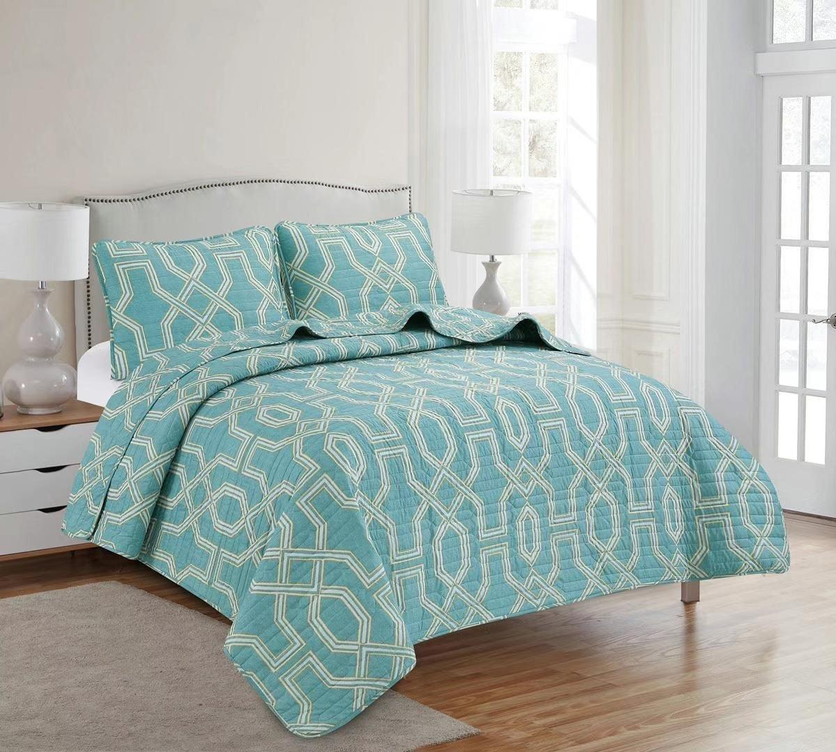 Discover Comfort and Style with the LiveWell 3-Piece Quilt Set - Growtochoice LLC