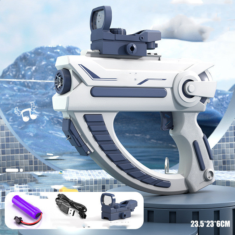 Space Water Gun Electric Automatic Water Absorption Water Fights Toy Outdoor Beach Swimming Pool Bath Toys For Children Kid Gift - Growtochoice LLC