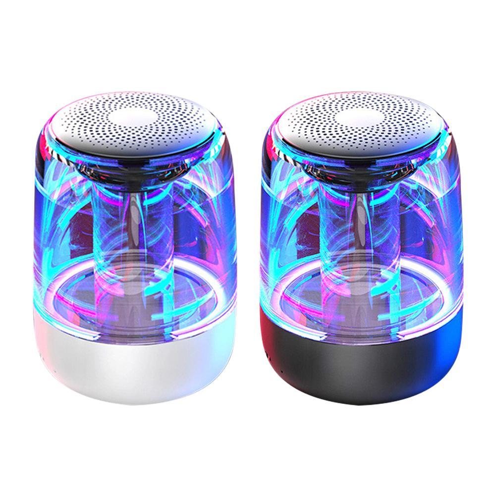**Portable Bluetooth Speaker with Bass & LED Lights** - Growtochoice LLC