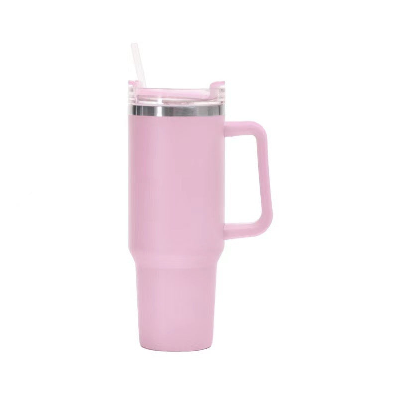 Stainless Steel Insulated Cup 40oz Straw - Growtochoice LLC