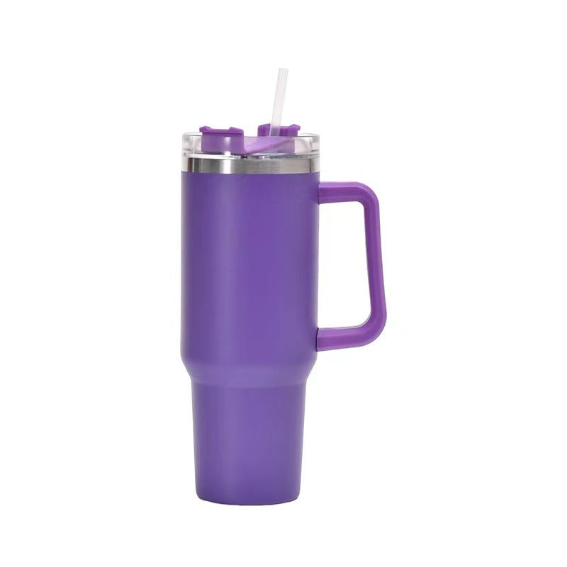 Stainless Steel Insulated Cup 40oz Straw - Growtochoice LLC