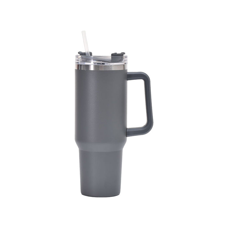 Stainless Steel Insulated Cup 40oz Straw - Growtochoice LLC