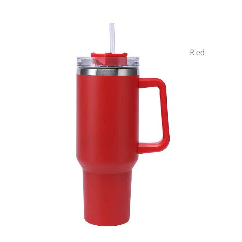 Stainless Steel Insulated Cup 40oz Straw - Growtochoice LLC