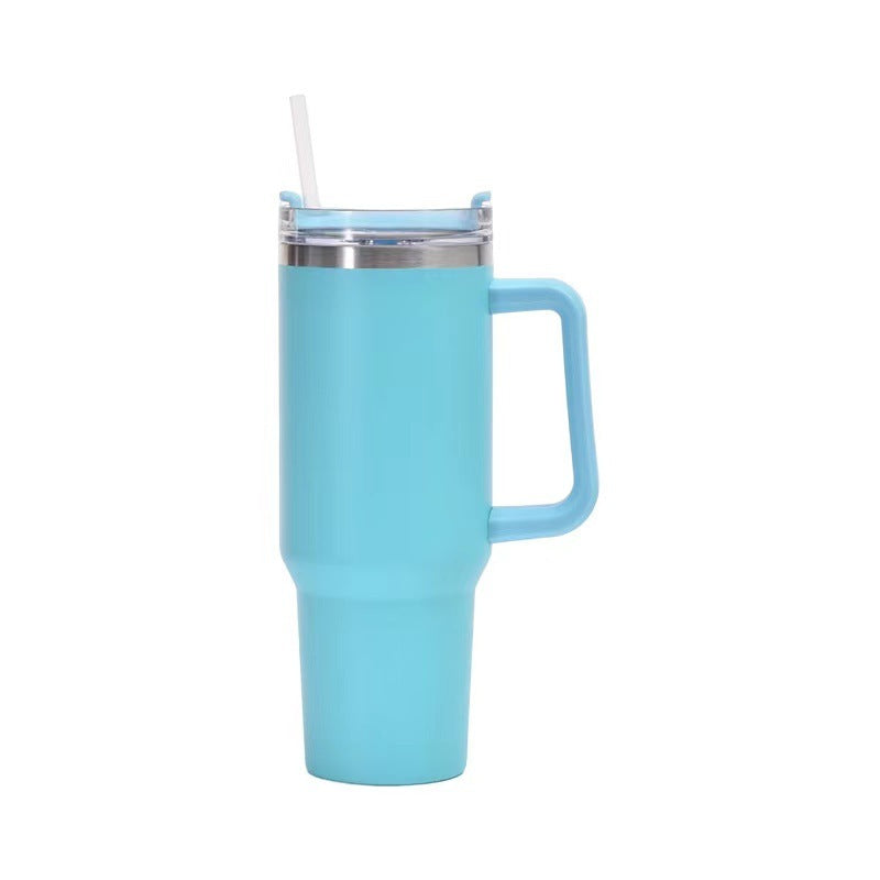 Stainless Steel Insulated Cup 40oz Straw - Growtochoice LLC