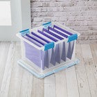 32 Qt Storage Totes with Latching Lids (8-Pack) - Growtochoice LLC