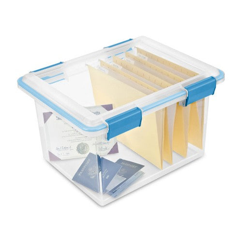 Sterilite 32 Qt Storage Container Totes with Latching Lids