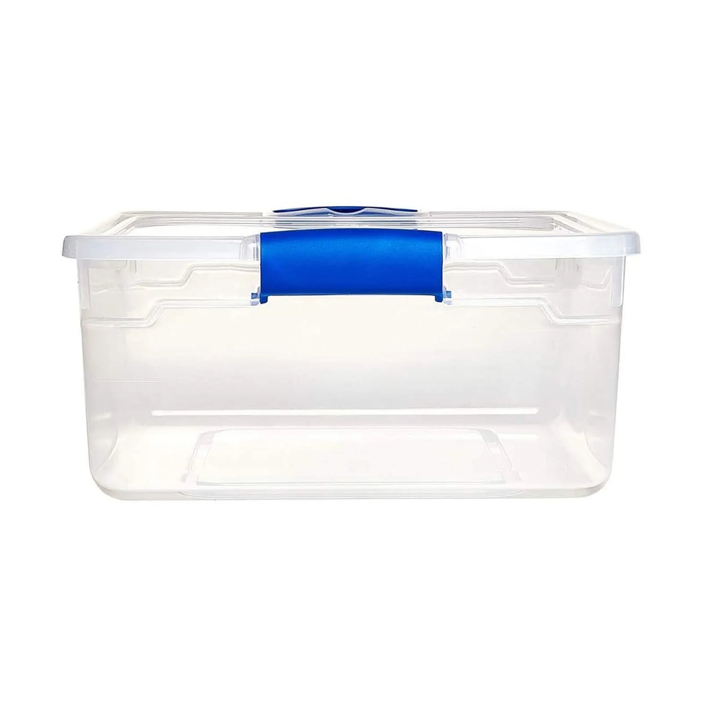 Homz 15.5 Qt Clear Stackable Storage Containers with Secure Lids, 4-Pack - Growtochoice LLC