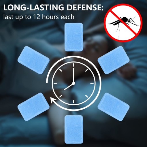 Portable Rechargeable Mosquito Repeller: Spmou's 25’ Protection Zone with 72-Hour Refill, No Spray or DEET - Growtochoice LLC