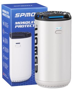Portable Rechargeable Mosquito Repeller: Spmou's 25’ Protection Zone with 72-Hour Refill, No Spray or DEET - Growtochoice LLC