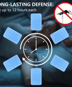 Portable Rechargeable Mosquito Repeller: Spmou's 25’ Protection Zone with 72-Hour Refill, No Spray or DEET - Growtochoice LLC