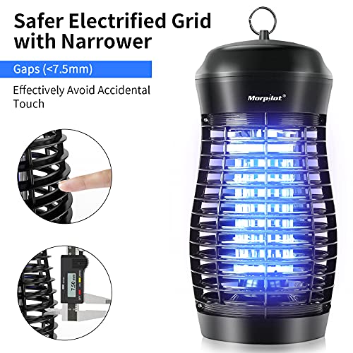High-Powered Morpilot Outdoor Bug Zapper: 4200V Electric Mosquito Killer, 25W Lamp for 2500 Sq. Ft. Indoor/Outdoor Insect Control - IP65 Waterproof - Growtochoice LLC