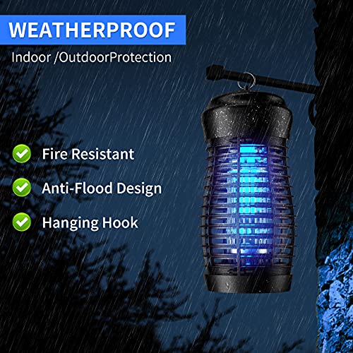 High-Powered Morpilot Outdoor Bug Zapper: 4200V Electric Mosquito Killer, 25W Lamp for 2500 Sq. Ft. Indoor/Outdoor Insect Control - IP65 Waterproof - Growtochoice LLC