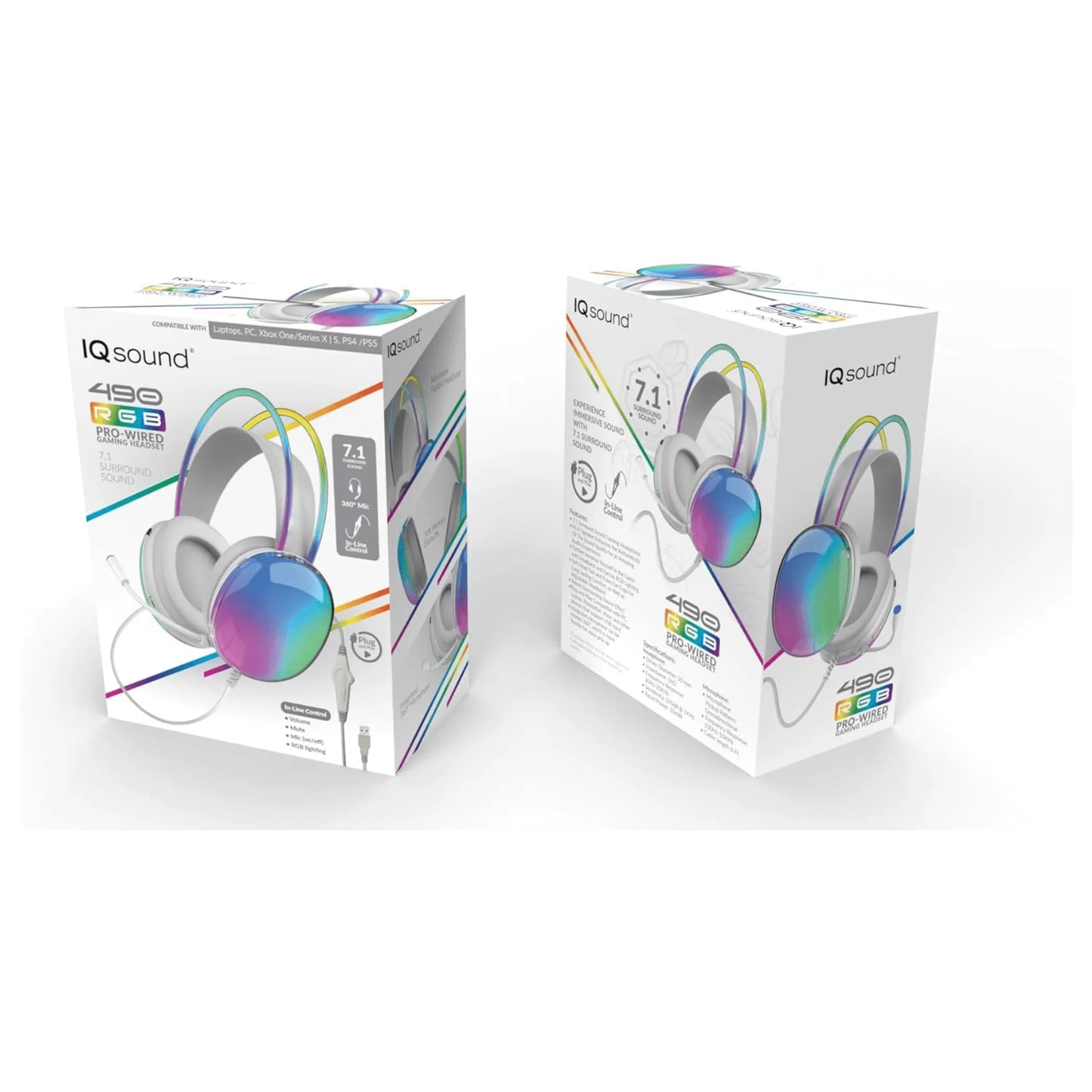 Supersonic Pro-Wired Gaming Headset with Lights & Surround Sound - Growtochoice LLC