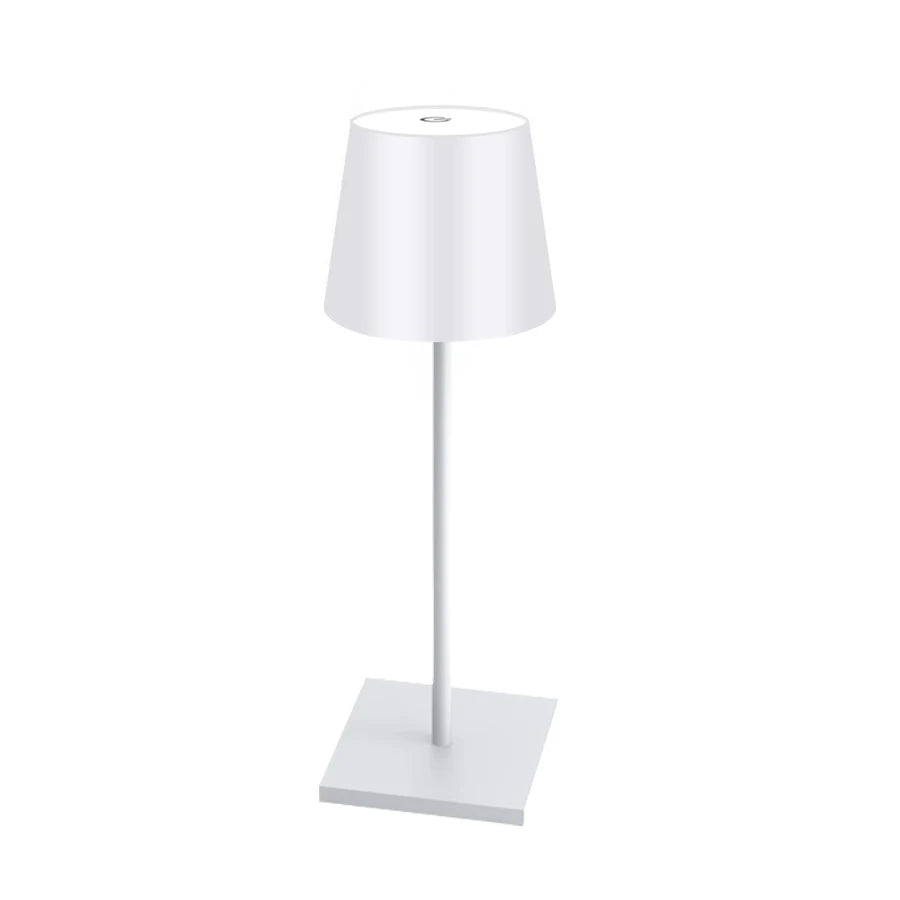 Rechargeable LED Table Lamp Touch Switch 3 Levels Dimmable Desk Lights Bar Club Dinner Creative Decorative Ambient Lighting - Growtochoice LLC