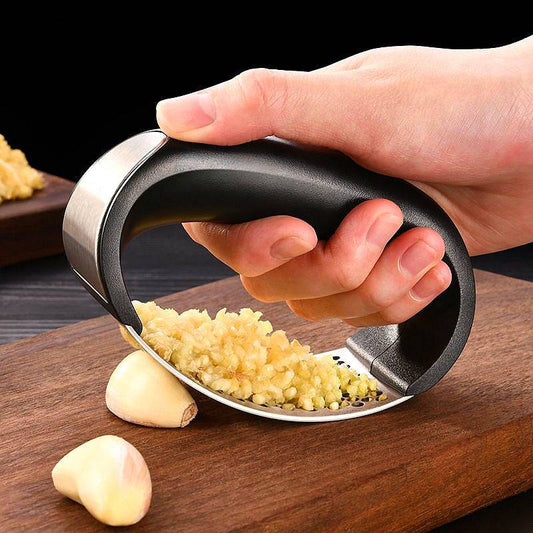 Stainless Steel Garlic Press Crusher - Growtochoice LLC