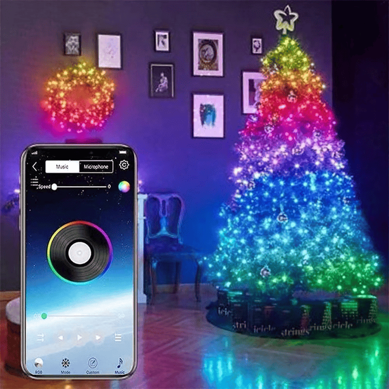 Bluetooth Christmas String Light - Growtochoice LLC