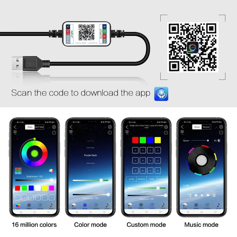 Bluetooth Christmas String Light - Growtochoice LLC