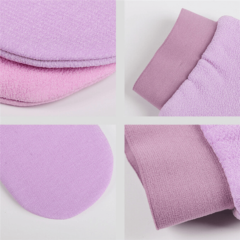 2x Exfoliating Bath Glove - Growtochoice LLC