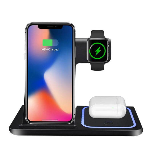 3 In 1 Wireless Charger Foldable Charging Station - Growtochoice LLC