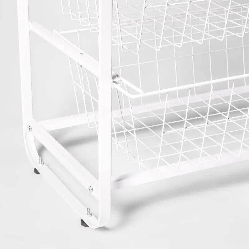 Metal storage organizer