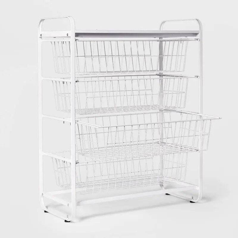 Metal storage organizer
