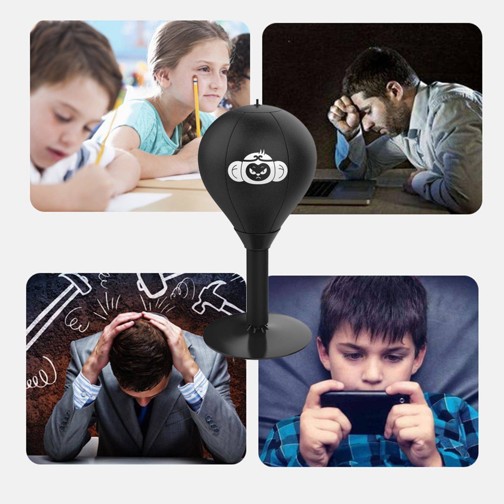Punching Bag with Suction Cup - Growtochoice LLC
