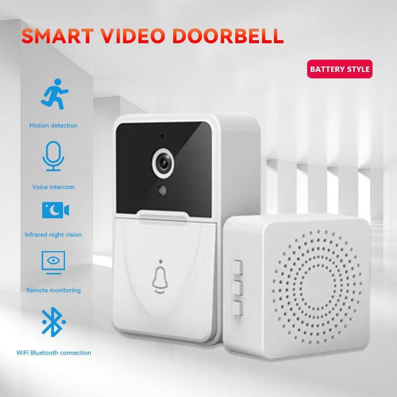 Smart Wireless X3 Video Doorbell - Growtochoice LLC