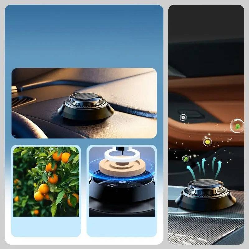 Electromagnetic De-icer & Solar Car Fragrance - Growtochoice LLC
