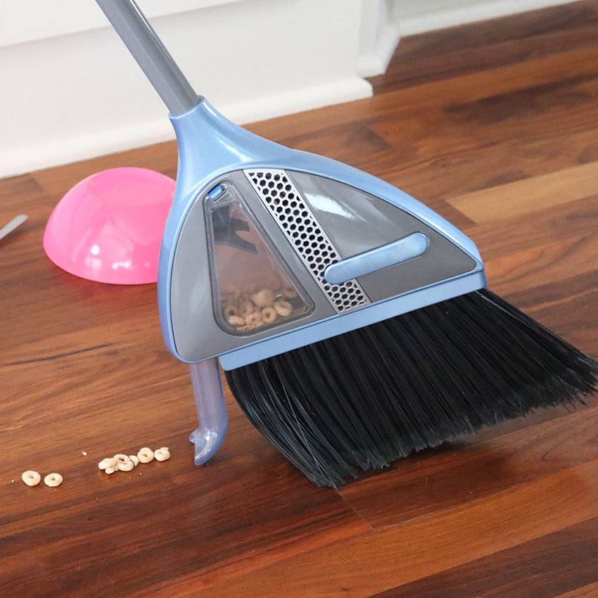 2-in-1 Cordless Sweeper with Built-in Vacuum Broom - Growtochoice LLC