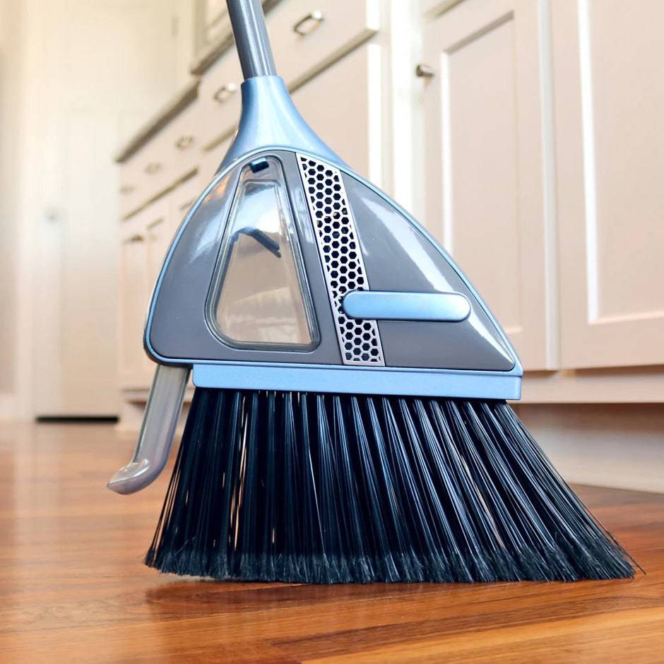2-in-1 Cordless Sweeper with Built-in Vacuum Broom - Growtochoice LLC