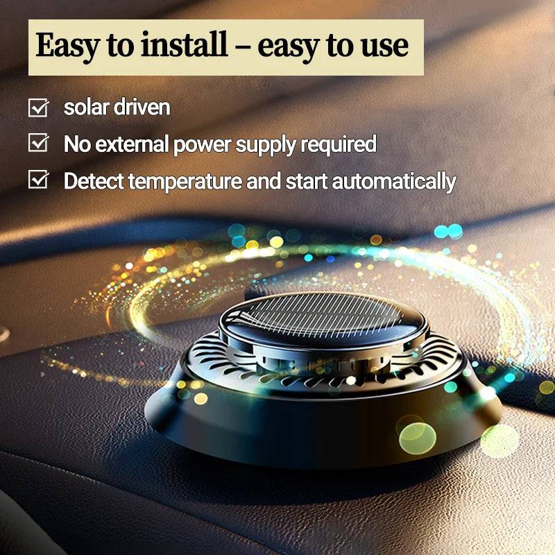 Electromagnetic De-icer & Solar Car Fragrance - Growtochoice LLC