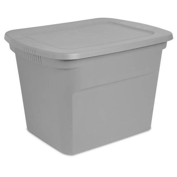 Plastic 18 Gallon Tote Box - Set of 8 - Growtochoice LLC