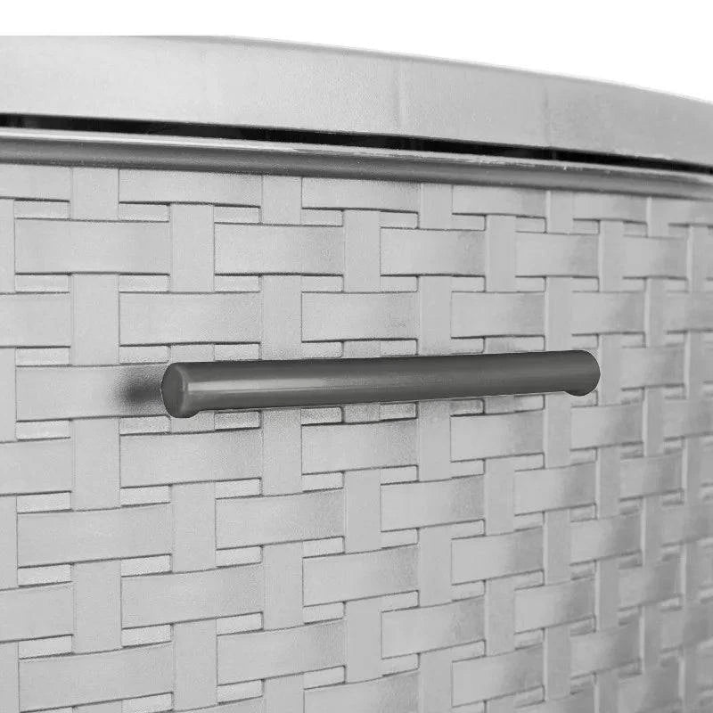 Sterilite 3 Drawer Weave Tower Plastic, Cement, Set of 2 - Growtochoice LLC